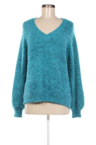 Дамски пуловер Bel&Bo, Размер M, Цвят Син, Цена 29,00 лв.