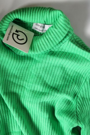 Damenpullover Bershka, Größe M, Farbe Grün, Preis 9,89 €