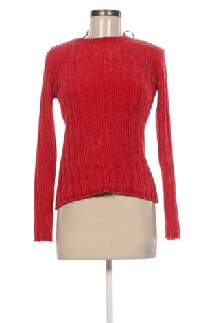Дамски пуловер Bershka, Размер L, Цвят Червен, Цена 16,52 лв.