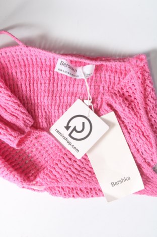 Дамски пуловер Bershka, Размер S, Цвят Розов, Цена 13,80 лв.