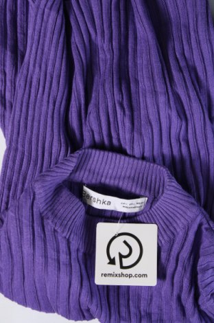 Γυναικείο πουλόβερ Bershka, Μέγεθος L, Χρώμα Βιολετί, Τιμή 9,87 €