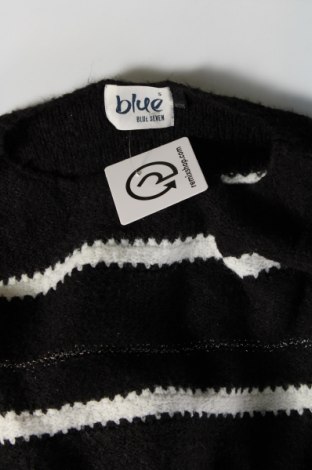 Γυναικείο πουλόβερ Blue Seven, Μέγεθος M, Χρώμα Μαύρο, Τιμή 12,43 €
