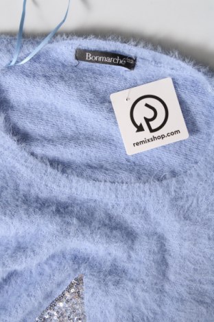 Γυναικείο πουλόβερ Bonmarche, Μέγεθος 3XL, Χρώμα Μπλέ, Τιμή 13,85 €