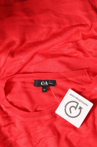 Dámský svetr C&A, Velikost XL, Barva Červená, Cena  273,00 Kč