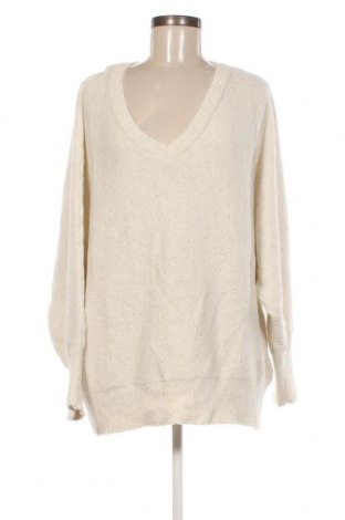 Дамски пуловер C&A, Размер XXL, Цвят Бял, Цена 17,40 лв.