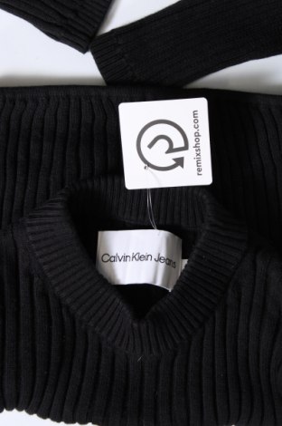 Дамски пуловер Calvin Klein Jeans, Размер XS, Цвят Черен, Цена 53,30 лв.