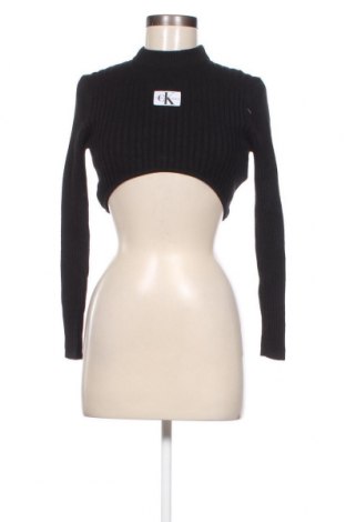 Дамски пуловер Calvin Klein Jeans, Размер XS, Цвят Черен, Цена 57,40 лв.