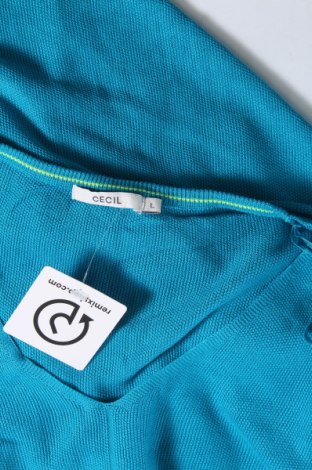 Γυναικείο πουλόβερ Cecil, Μέγεθος L, Χρώμα Μπλέ, Τιμή 11,67 €
