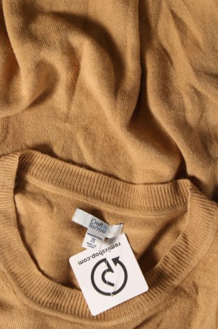 Γυναικείο πουλόβερ Croft & Barrow, Μέγεθος XXL, Χρώμα Κίτρινο, Τιμή 11,66 €