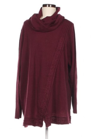 Γυναικείο πουλόβερ Croft & Barrow, Μέγεθος XXL, Χρώμα Κόκκινο, Τιμή 10,76 €