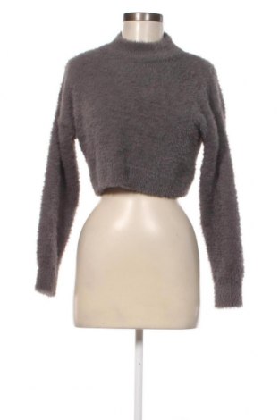Дамски пуловер Defacto, Размер S, Цвят Сив, Цена 15,66 лв.