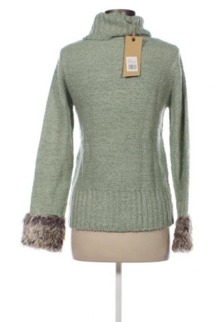 Дамски пуловер Emoi By Emonite, Размер S, Цвят Зелен, Цена 50,22 лв.