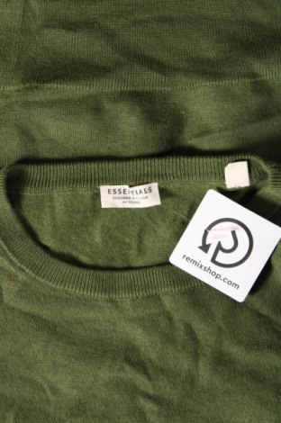 Дамски пуловер Essentials by Tchibo, Размер S, Цвят Зелен, Цена 14,21 лв.