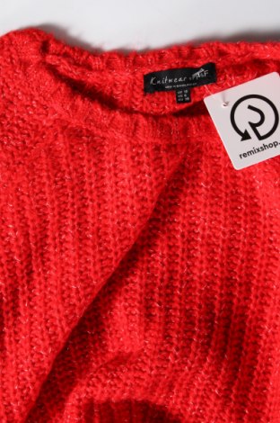 Pulover de femei F&F, Mărime M, Culoare Roșu, Preț 46,74 Lei