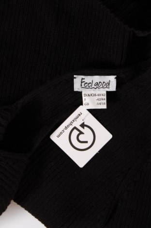 Дамски пуловер Feelgood, Размер M, Цвят Черен, Цена 14,21 лв.