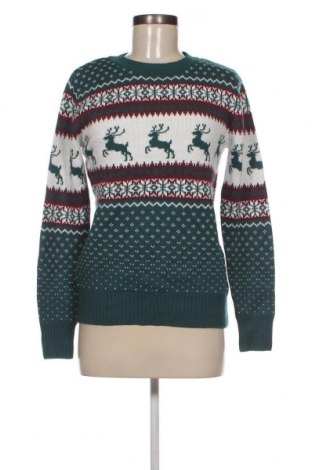 Дамски пуловер Finn Flare, Размер S, Цвят Зелен, Цена 17,48 лв.