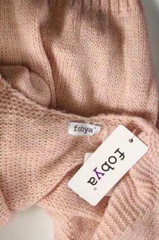 Дамски пуловер Fobya, Размер M, Цвят Пепел от рози, Цена 50,73 лв.