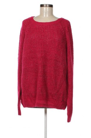 Damski sweter Forever 21, Rozmiar 3XL, Kolor Różowy, Cena 86,36 zł