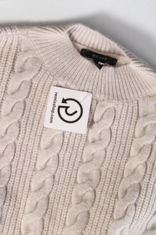 Damski sweter Forever 21, Rozmiar L, Kolor Beżowy, Cena 44,91 zł