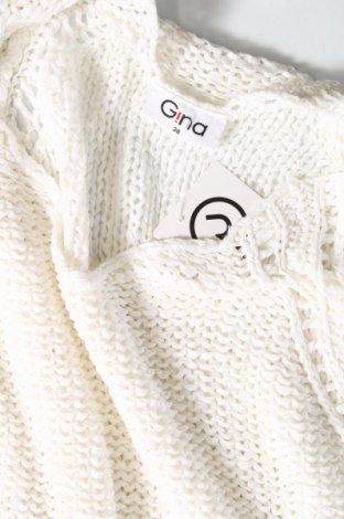 Дамски пуловер Gina, Размер M, Цвят Бял, Цена 14,21 лв.