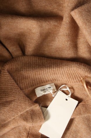 Damenpullover Grace & Mila, Größe S, Farbe Beige, Preis € 27,33