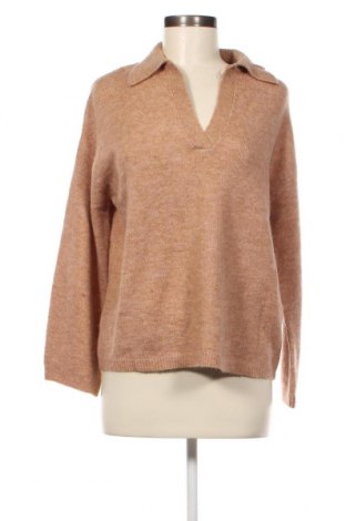 Дамски пуловер Grace & Mila, Размер S, Цвят Бежов, Цена 53,01 лв.