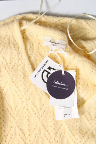 Damenpullover Grace & Mila, Größe M, Farbe Gelb, Preis € 27,33