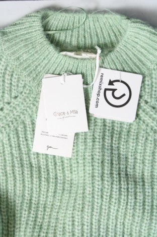 Damenpullover Grace & Mila, Größe M, Farbe Grün, Preis € 27,33