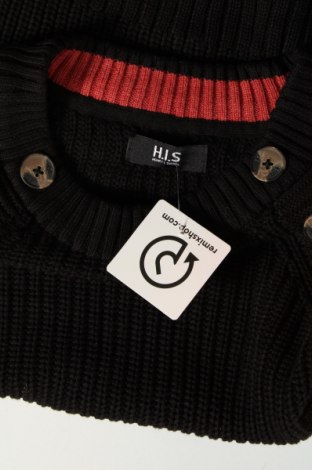 Дамски пуловер H.I.S, Размер S, Цвят Черен, Цена 15,08 лв.