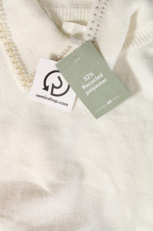Γυναικείο πουλόβερ H&M, Μέγεθος S, Χρώμα Λευκό, Τιμή 13,09 €
