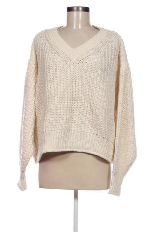 Γυναικείο πουλόβερ H&M, Μέγεθος L, Χρώμα Λευκό, Τιμή 8,25 €