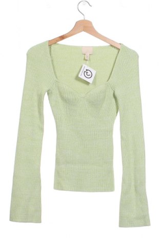 Γυναικείο πουλόβερ H&M, Μέγεθος XS, Χρώμα Πράσινο, Τιμή 15,00 €