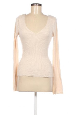 Pulover de femei H&M, Mărime M, Culoare Ecru, Preț 49,60 Lei