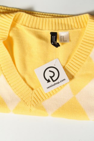 Дамски пуловер H&M Divided, Размер M, Цвят Жълт, Цена 5,80 лв.
