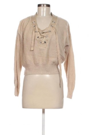 Дамски пуловер H&M Divided, Размер XS, Цвят Бежов, Цена 29,00 лв.