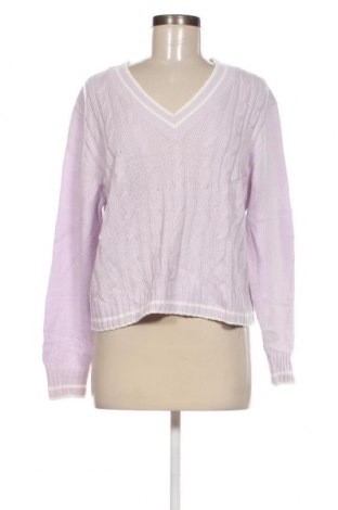 Дамски пуловер H&M Divided, Размер L, Цвят Лилав, Цена 14,21 лв.