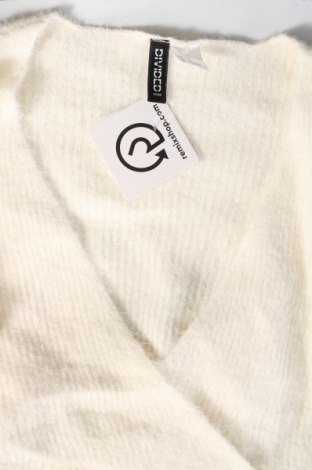 Pulover de femei H&M Divided, Mărime M, Culoare Alb, Preț 46,74 Lei