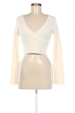 Γυναικείο πουλόβερ H&M Divided, Μέγεθος M, Χρώμα Λευκό, Τιμή 8,25 €