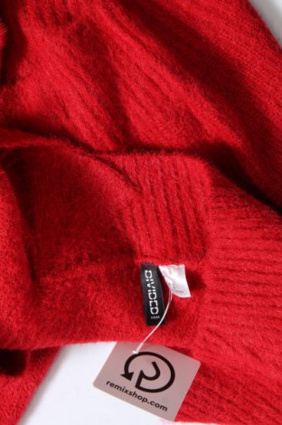 Дамски пуловер H&M Divided, Размер M, Цвят Червен, Цена 13,34 лв.