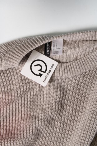 Дамски пуловер H&M Divided, Размер L, Цвят Сив, Цена 13,34 лв.