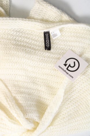 Дамски пуловер H&M Divided, Размер L, Цвят Бял, Цена 13,34 лв.