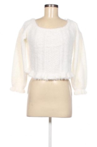 Damenpullover H&M Divided, Größe M, Farbe Weiß, Preis 9,89 €