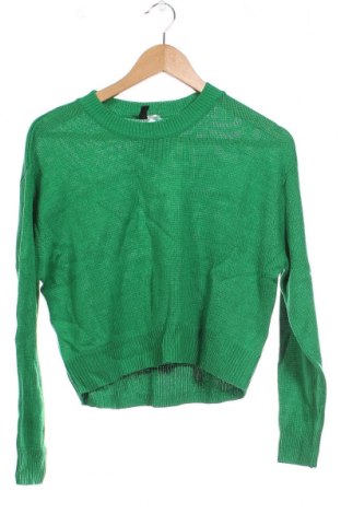Γυναικείο πουλόβερ H&M Divided, Μέγεθος XS, Χρώμα Πράσινο, Τιμή 9,76 €