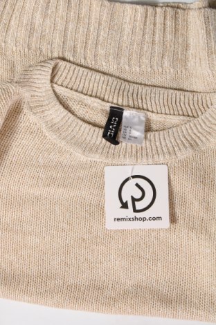 Дамски пуловер H&M Divided, Размер S, Цвят Кафяв, Цена 15,08 лв.