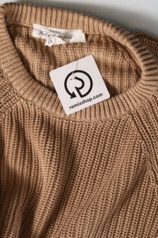Дамски пуловер H&M L.O.G.G., Размер S, Цвят Бежов, Цена 16,53 лв.
