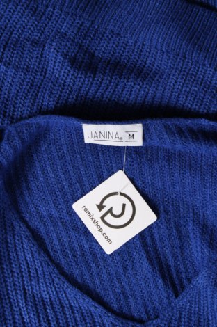 Дамски пуловер Janina, Размер M, Цвят Син, Цена 14,21 лв.