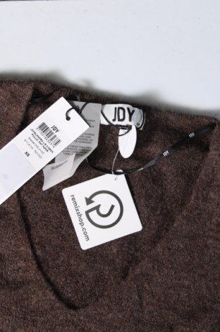 Дамски пуловер Jdy, Размер XS, Цвят Кафяв, Цена 21,16 лв.
