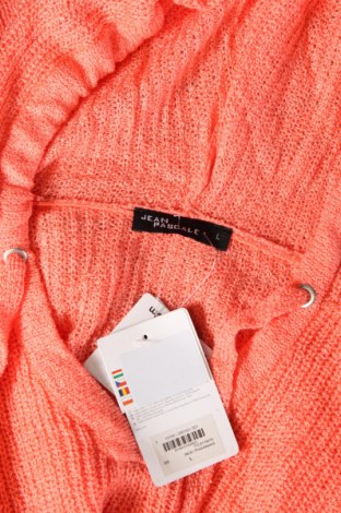 Дамски пуловер Jean Pascale, Размер M, Цвят Оранжев, Цена 21,16 лв.