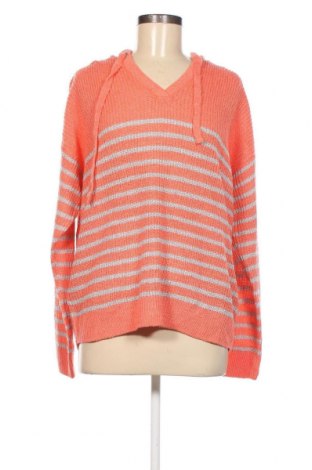 Дамски пуловер Jean Pascale, Размер M, Цвят Оранжев, Цена 22,54 лв.