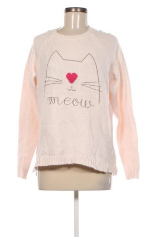 Дамски пуловер Jean Pascale, Размер M, Цвят Розов, Цена 13,34 лв.